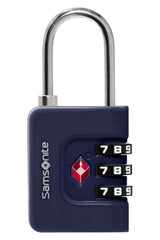 Kłódka szyfrowa 3-cyfrowa TSA Samsonite Midnight Blue