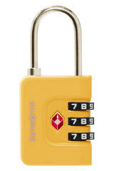Kłódka szyfrowa 3-cyfrowa TSA Samsonite Yellow