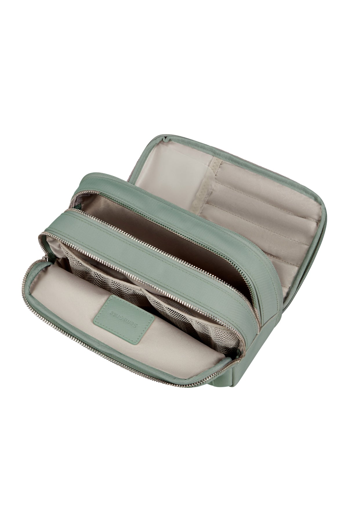 Kosmetyczka saszetka Samsonite Image 22 cm zielona – wnętrze