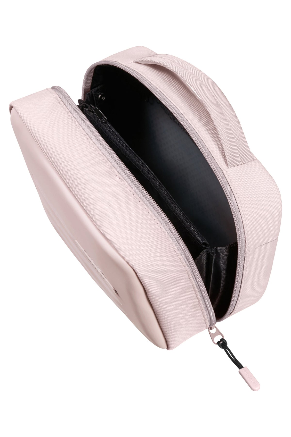 Kosmetyczka Samsonite Stackd Weekender 22 cm różowy – wnętrze