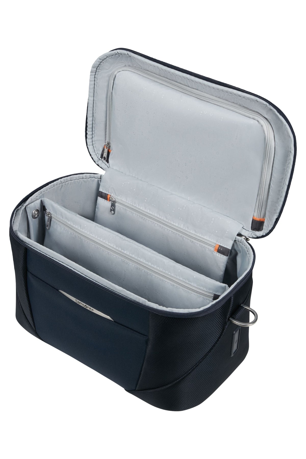 Kuferek Samsonite Re-Lite granatowy – wnętrze