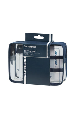 Zestaw butelek podróżnych Samsonite Midnight Blue