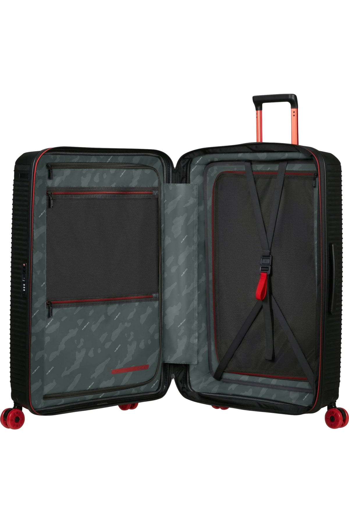 Walizka Samsonite Prodiver HS 81 cm powiększana Black – wnętrze