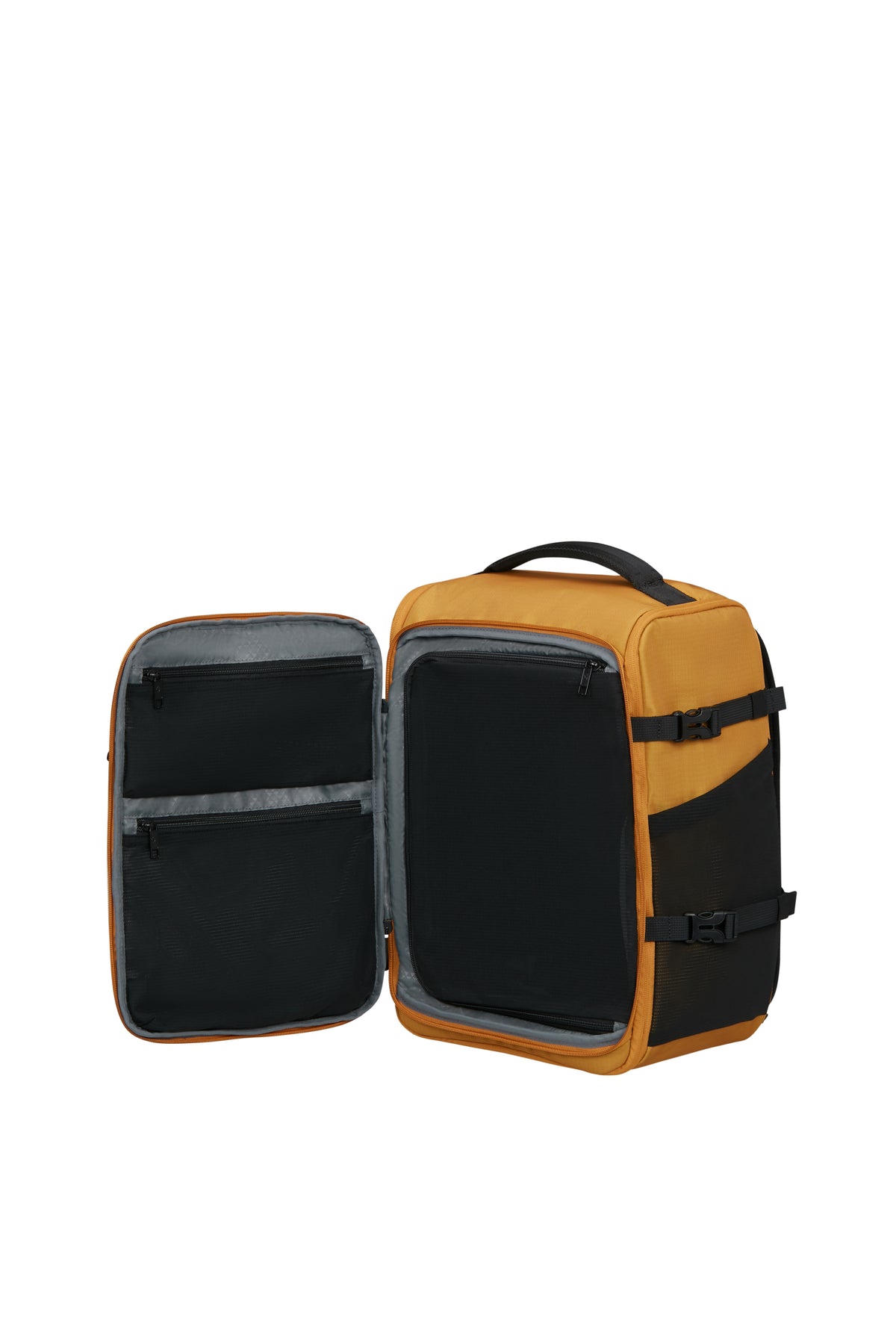 Plecak kabinowy Samsonite 2Fit 2 w 1 Mustard Yellow – wnętrze