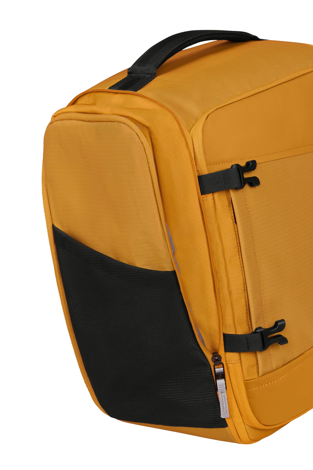 Plecak kabinowy Samsonite 2Fit 2 w 1 Mustard Yellow – widok 3/4