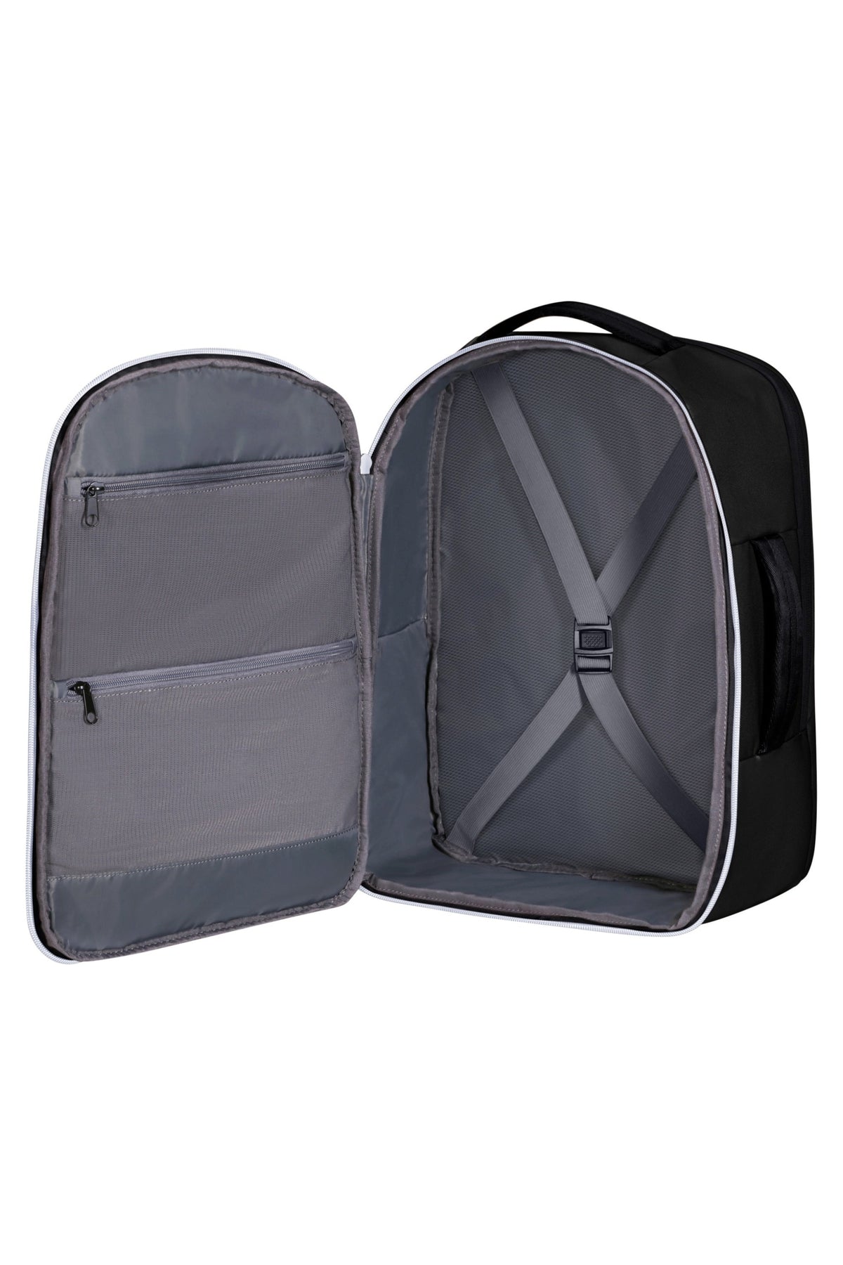 Plecak kabinowy Samsonite Guardit Classy 2.0 M czarny – wnętrze