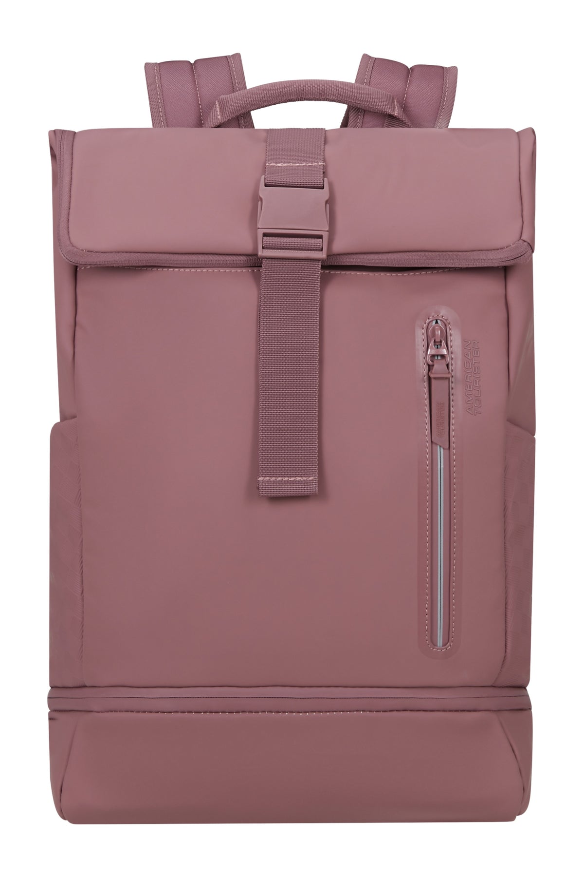 Plecak rolowany na laptopa American Tourister Urban Tide 15,6″ Galactic Mauve