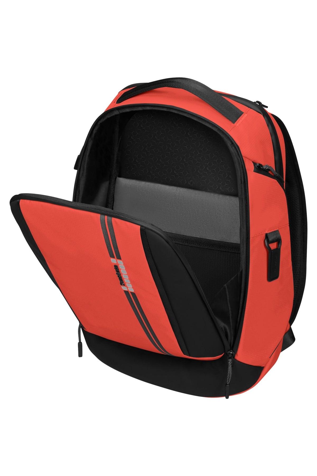 Plecak na laptopa Samsonite Active Road 15,6″ 20 l pomarańczowy – wnętrze