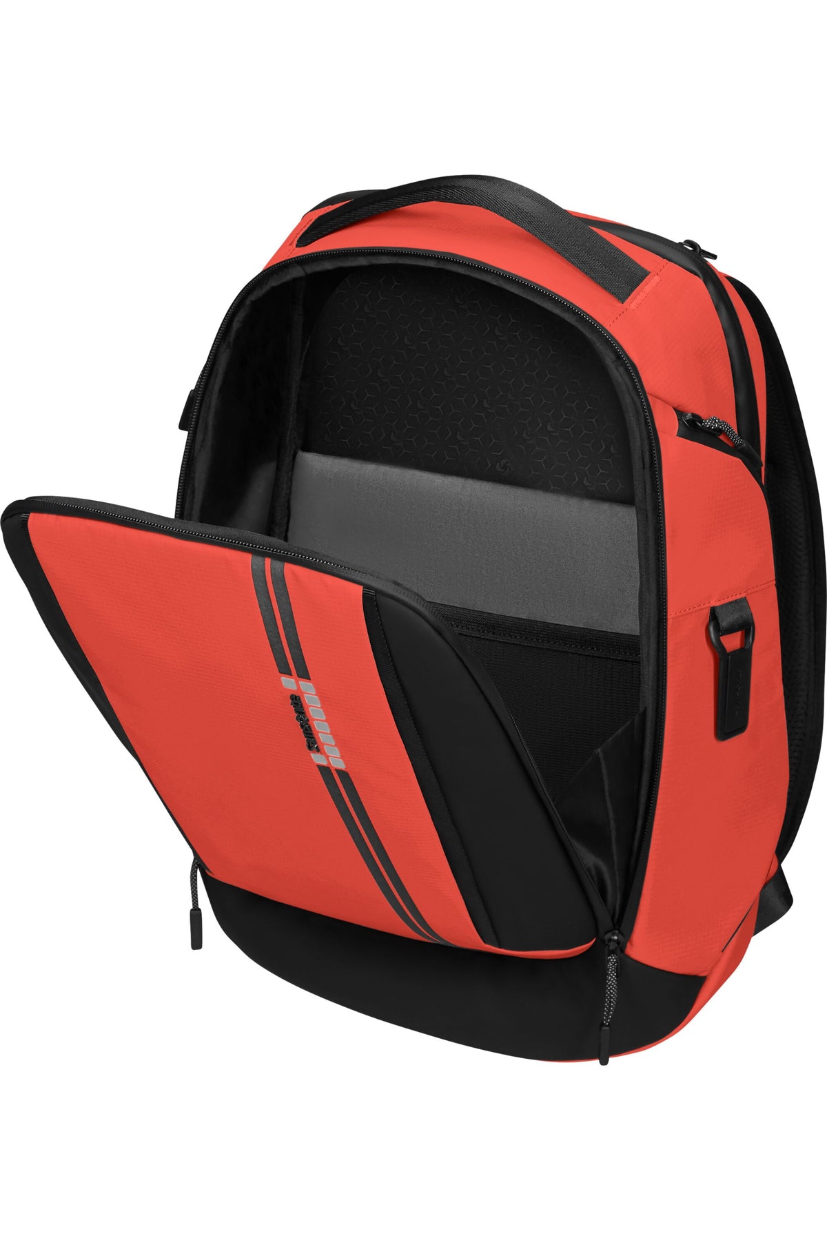 Plecak na laptopa Samsonite Active Road 15.6" 20 l pomarańczowy – wnętrze