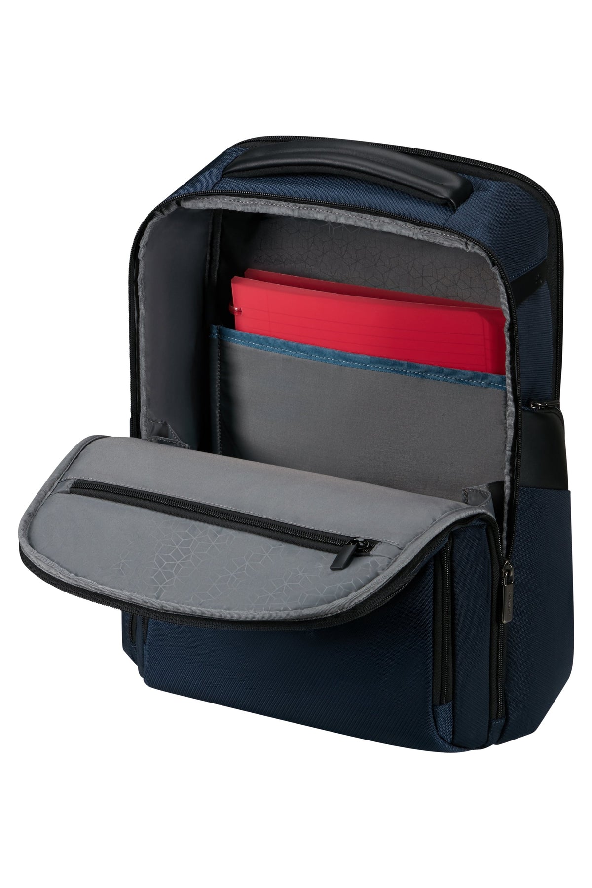 Plecak na laptopa Samsonite Evosight 15,6″ granatowy – wnętrze