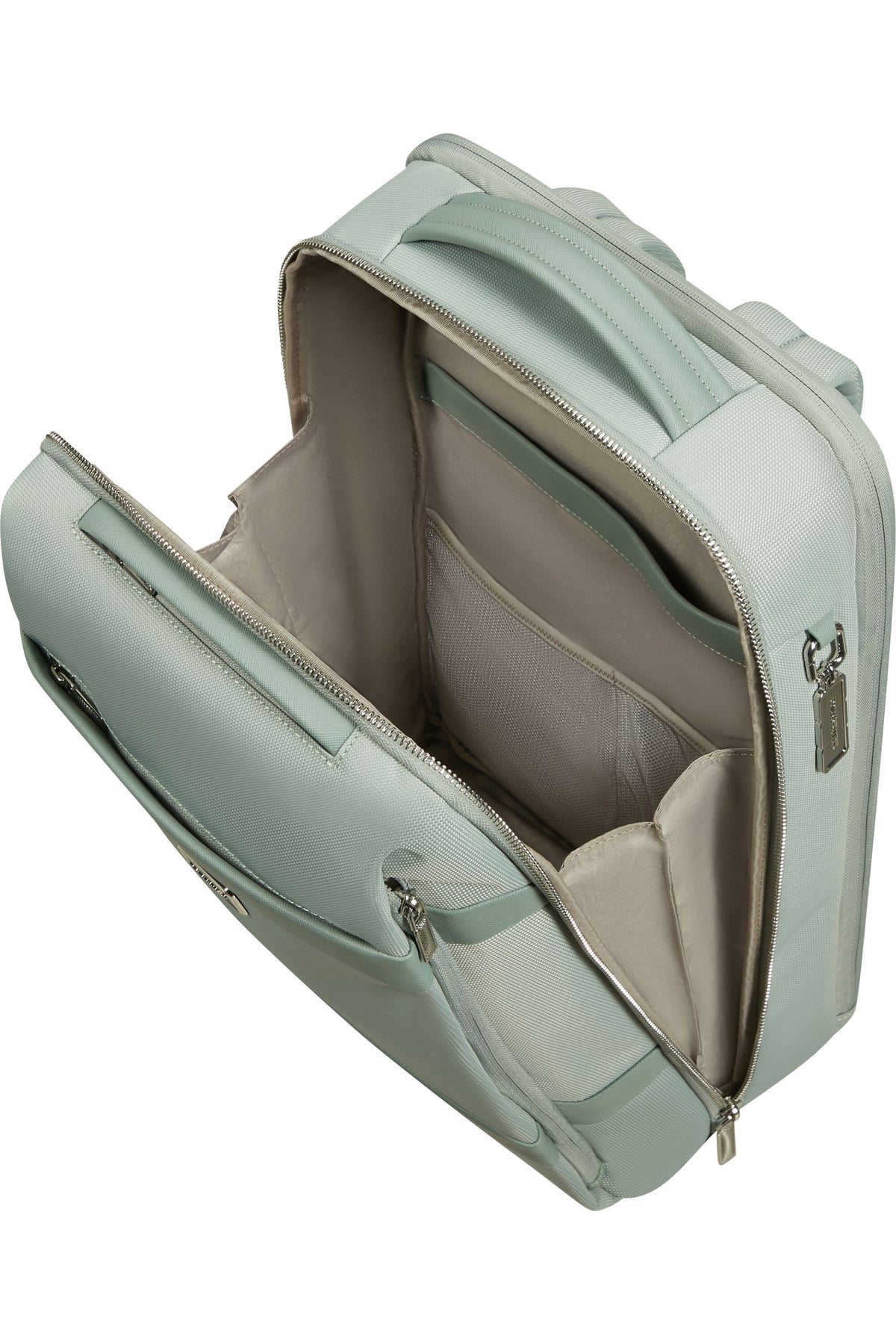 Plecak na laptopa Samsonite Image 15.6" 18 l zielony – wnętrze