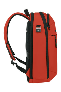 Plecak na laptopa Samsonite Moderny 15,6″ pomarańczowy – bok