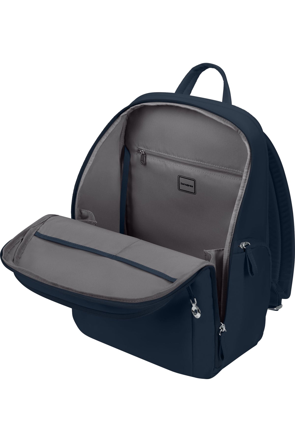Plecak na laptopa Samsonite Move 5.0 14.1" granatowy – wnętrze