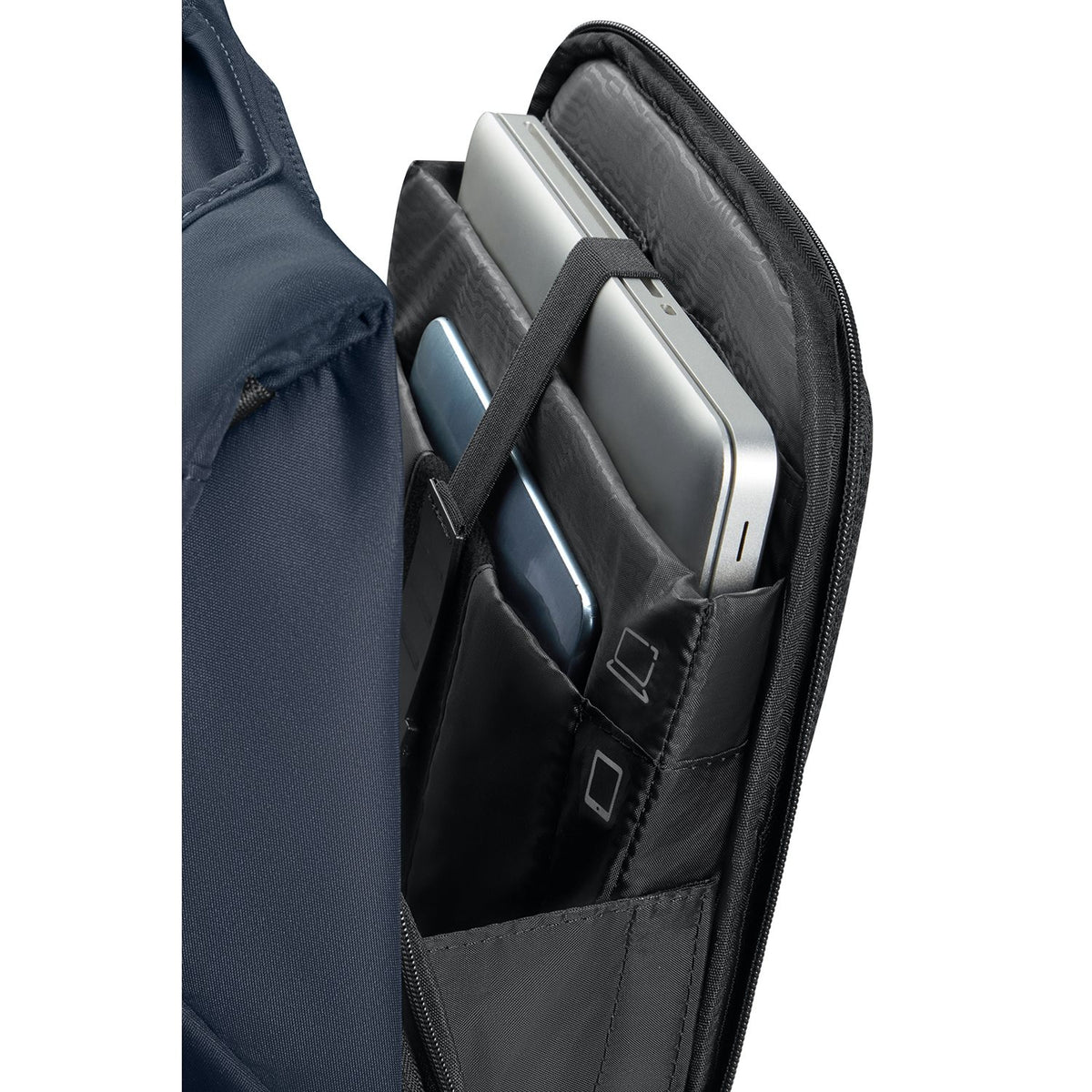 Plecak na laptopa Samsonite Securipak 2.0 14.1" granatowy – zdjęcie 7