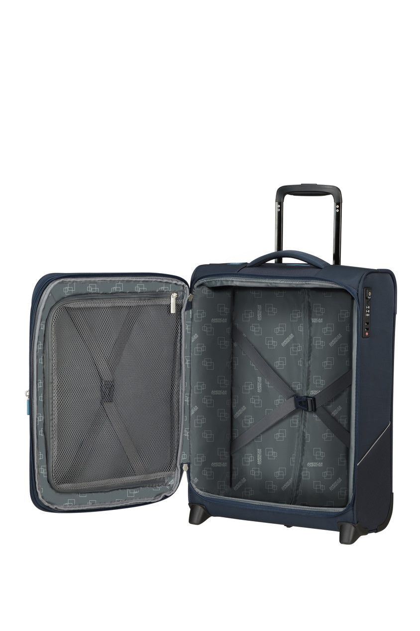Walizka kabinowa American Tourister SummerRide 55 cm powiększana na 2 kółkach Navy – wnętrze