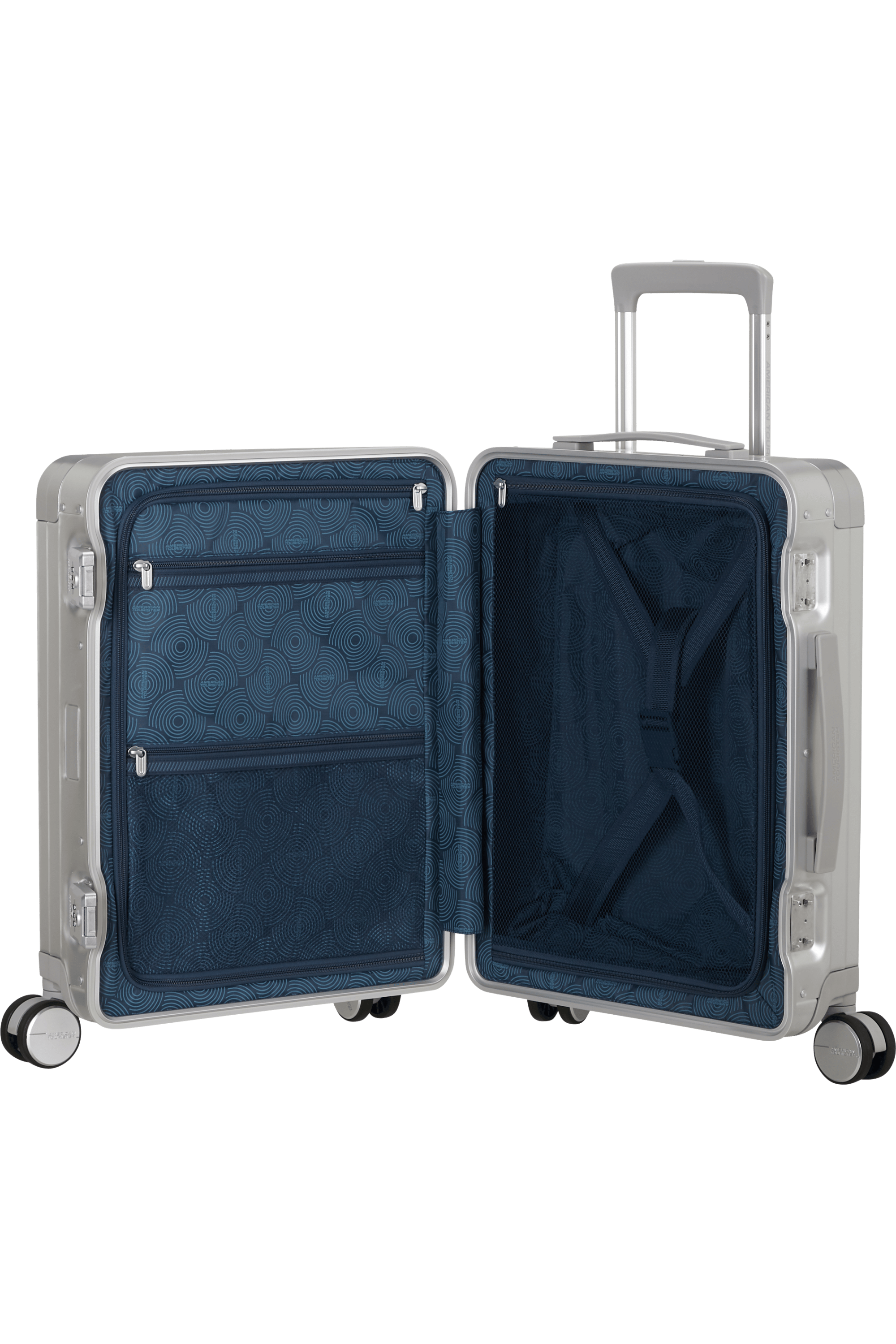 Walizka kabinowa American Tourister Soundbox Alu 55cm