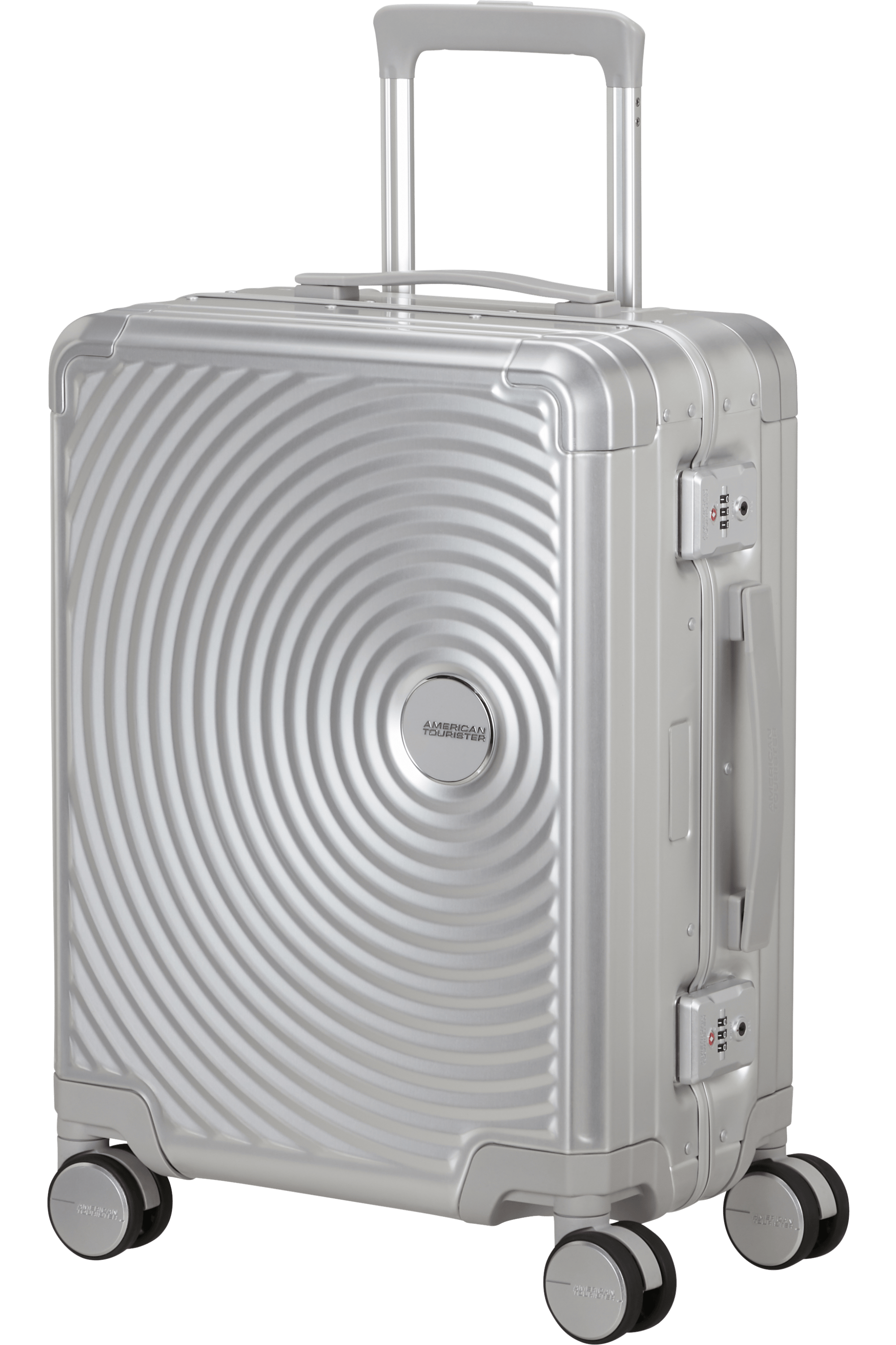 Walizka kabinowa American Tourister Soundbox Alu 55cm