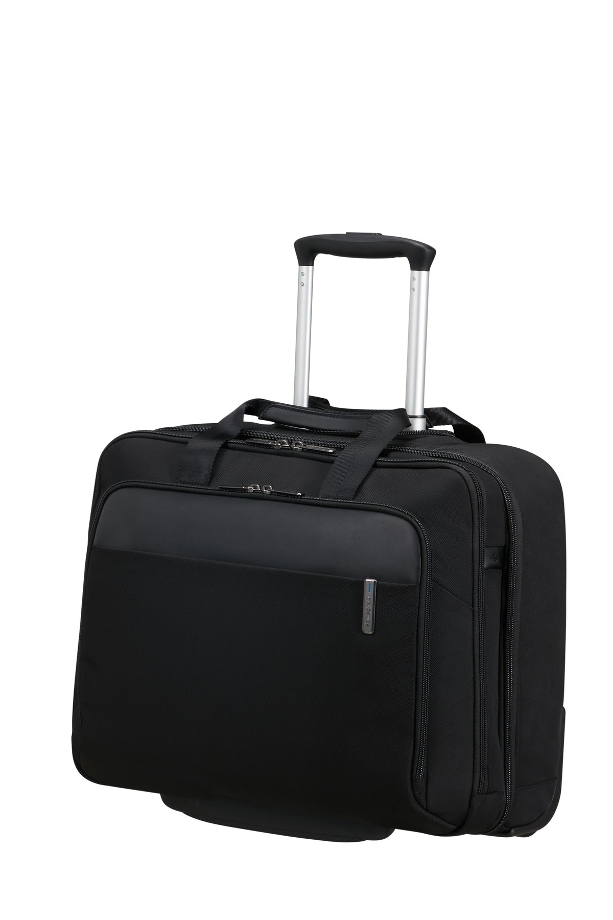 Torba na laptopa na kółkach Samsonite Evosight 17,3” czarna – widok 3/4