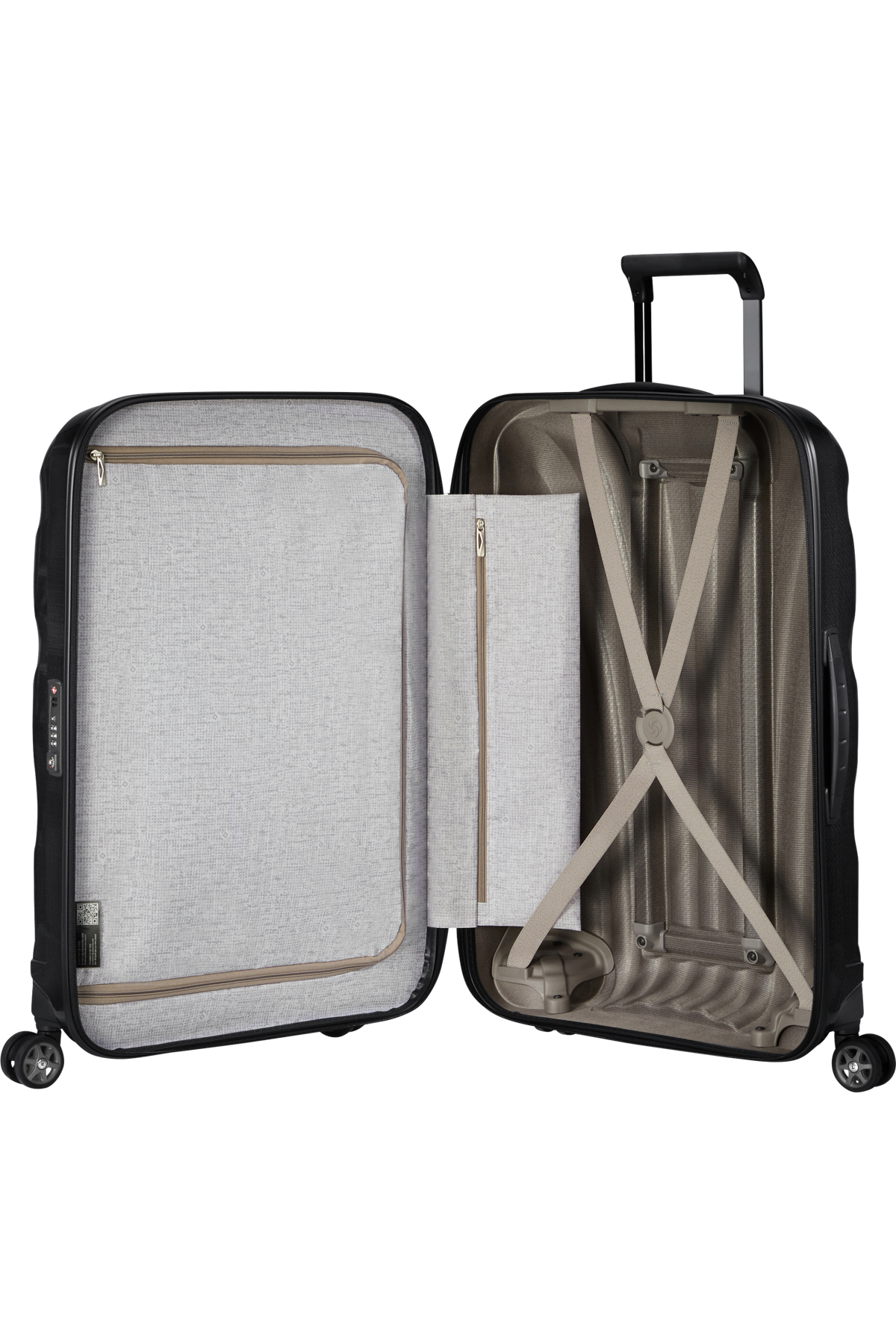 Walizka Samsonite C-Lite 75 cm – wnętrze