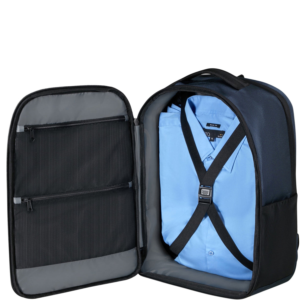 Plecak kabinowy Samsonite Guardit 3.0 M Niebieski – wnętrze
