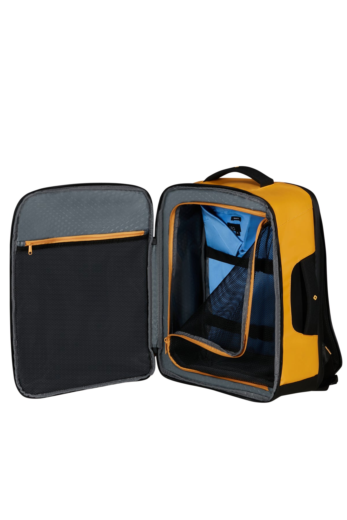 Plecak kabinowy na laptopa Samsonite Prodiver M 33 l (Ecodiver) Żółty – wnętrze