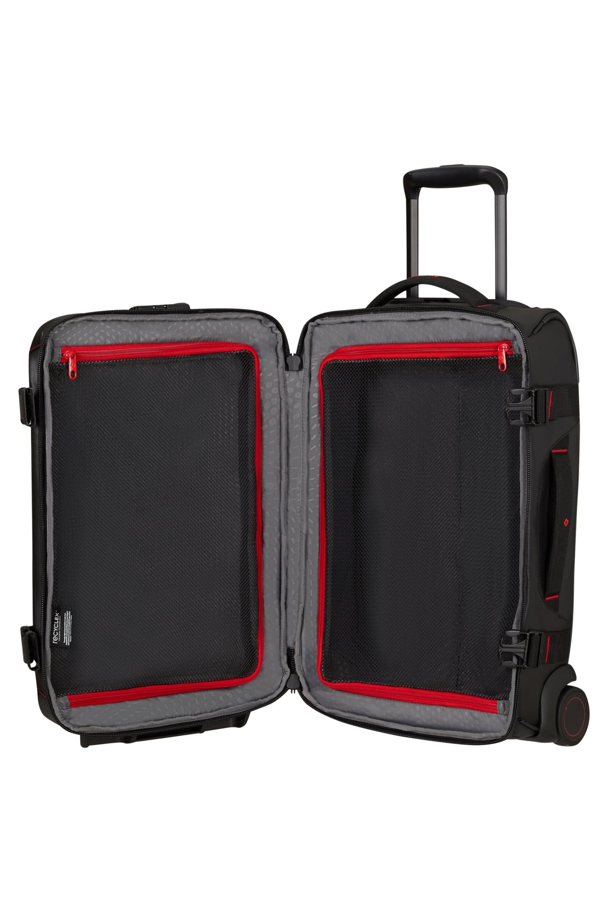 Torba na kółkach Samsonite Prodiver 55 cm 40 l z kieszenią na laptop (Ecodiver) Black – wnętrze