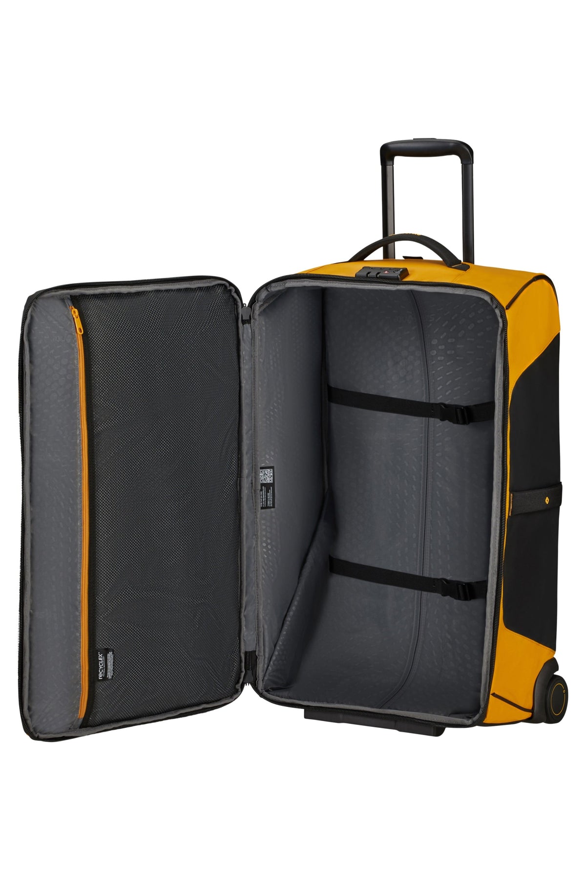 Torba na kółkach Samsonite Prodiver 67 cm Yellow – wnętrze