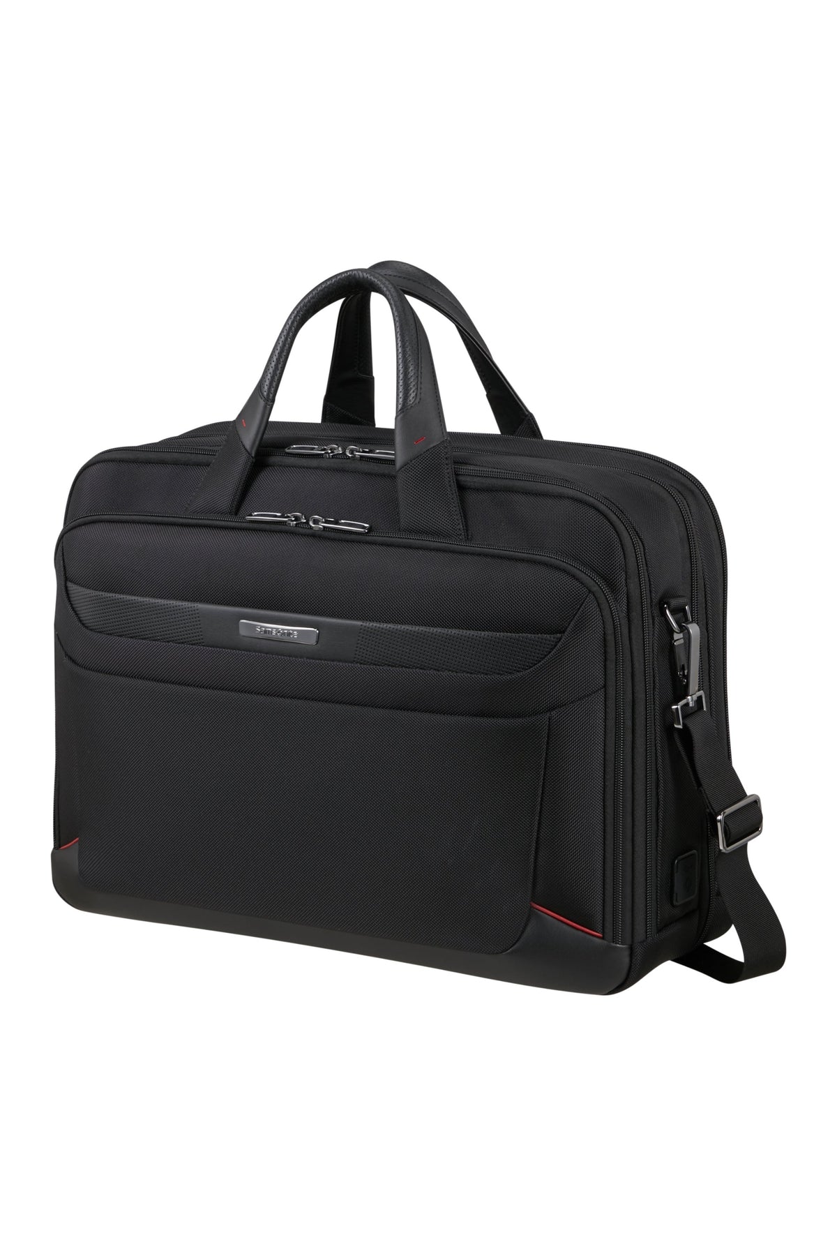 Torba na laptopa Samsonite PRO-DLX 6 17,3″ powiększana czarna