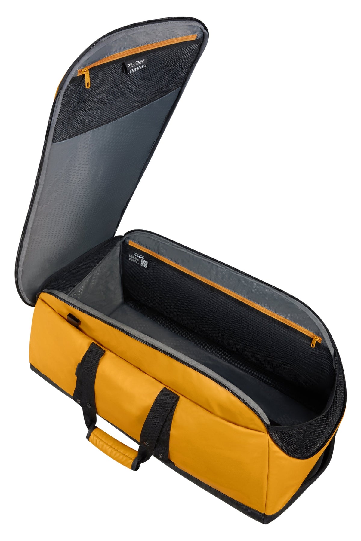 Torba podróżna Samsonite Prodiver L (Ecodiver) Yellow – wnętrze