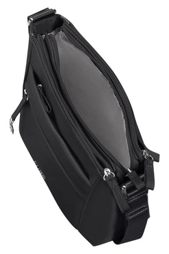 Torebka na ramię Samsonite Move 5.0 S z 3 zamkami czarna – wnętrze