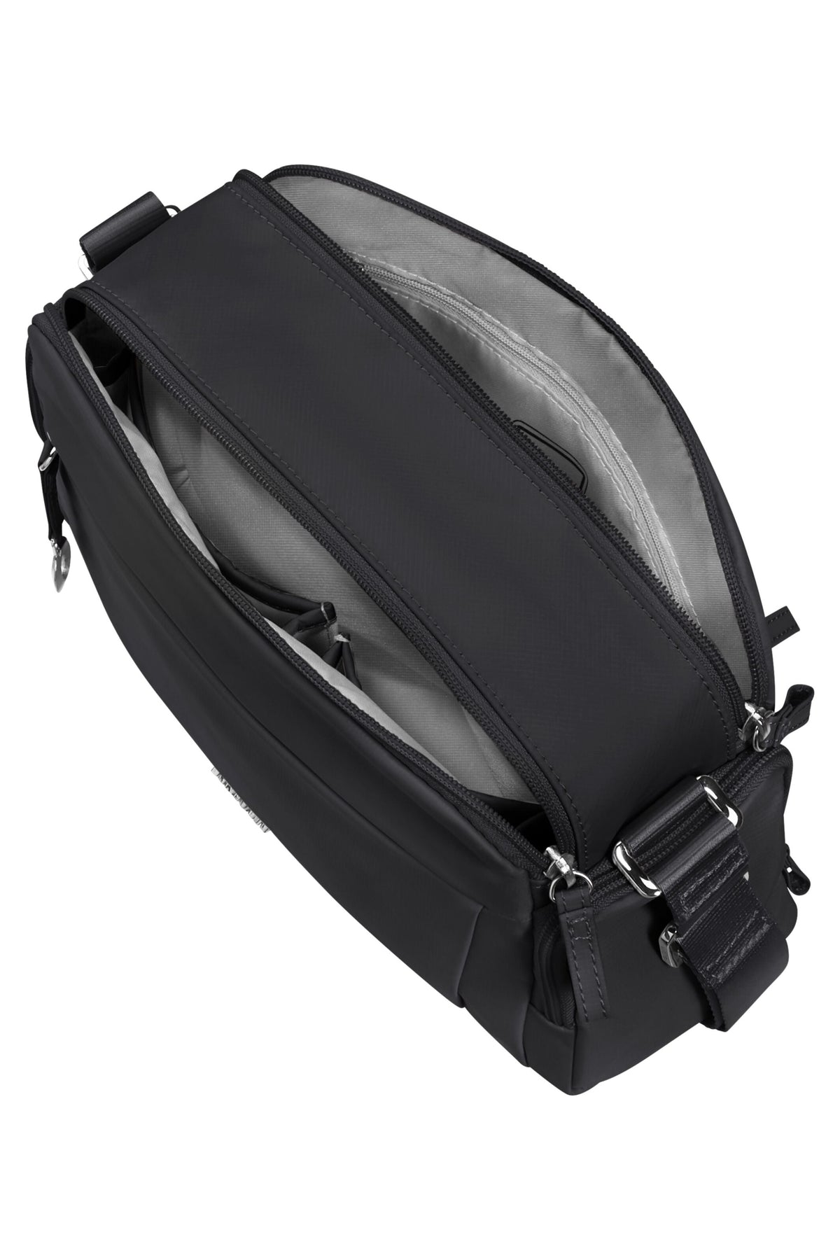 Torebka reporterka Samsonite Move 5.0 S czarna – wnętrze