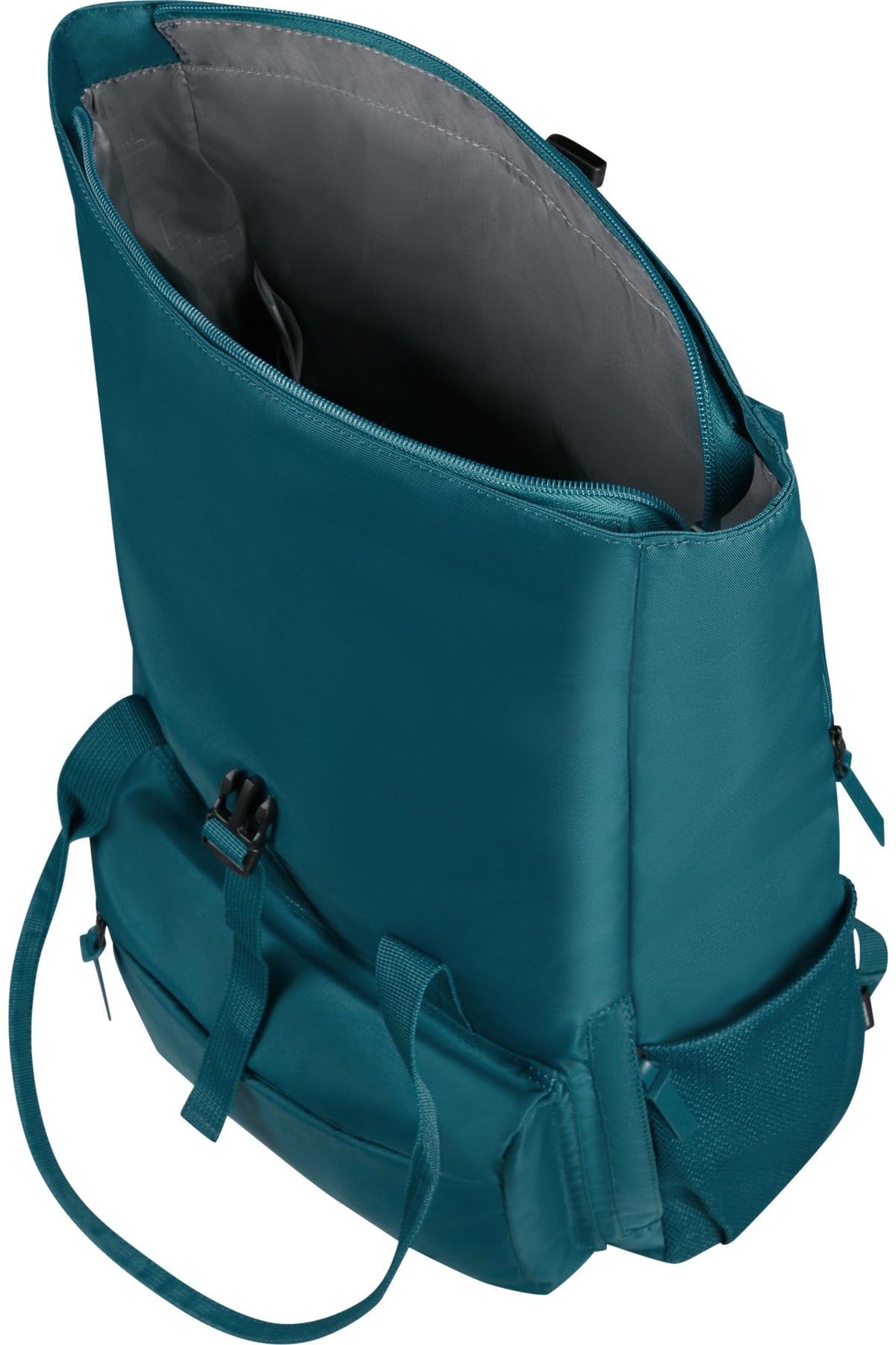 Plecak rolowany na laptopa American Tourister Urban Groove 15,6″ Deep Ocean – wnętrze