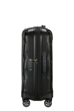 Walizka kabinowa Samsonite C-Lite 55 cm powiększana Black – bok