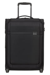 Walizka kabinowa Samsonite Airea 55 cm powiększana na 2 kółkach z przednią kieszenią czarny