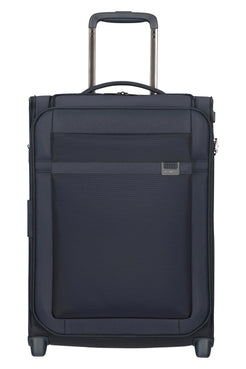 Walizka kabinowa Samsonite Airea 55 cm powiększana na 2 kółkach z przednią kieszenią granatowy