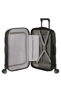 Walizka kabinowa Samsonite C-Lite 55 cm powiększana Black – wnętrze
