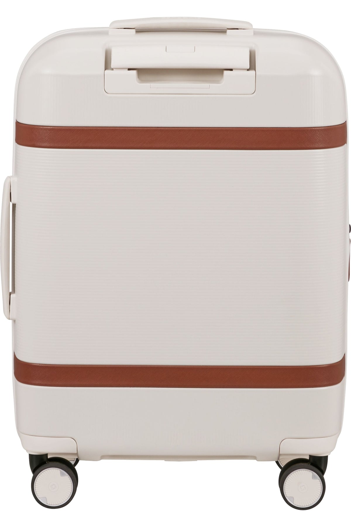 Walizka kabinowa Samsonite Image 55cm powiększana Easy Access z kieszenią na laptop 15.6" beżowa – zdjęcie 5