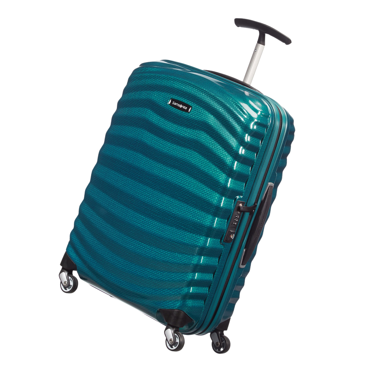 Walizka kabinowa Samsonite Lite-Shock 55 cm Petrol Blue – zdjęcie 5