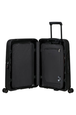 Walizka kabinowa Samsonite Magnum Eco 55 cm grafitowy – wnętrze