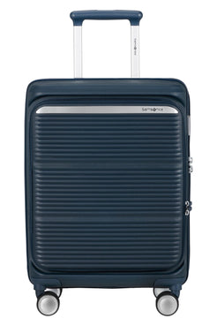 Walizka kabinowa Samsonite Paralux HS 55 cm powiększana granatowa