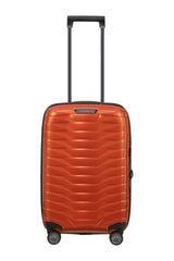 Walizka kabinowa Samsonite Proxis 55 cm powiększana z portem USB – pomarańczowa, przód
