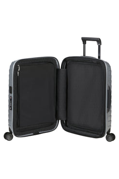 Walizka kabinowa Samsonite Proxis 55 cm powiększana 40/46 l Silver – wnętrze