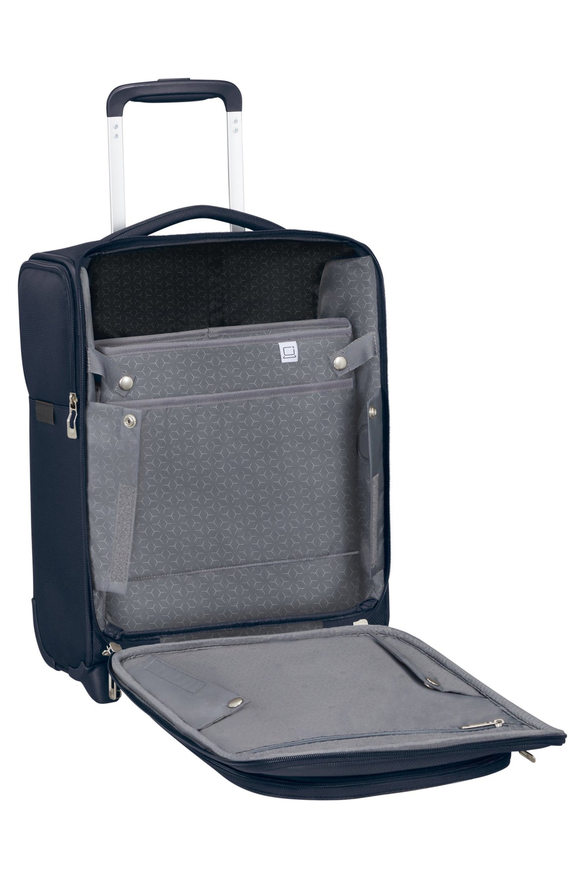 Walizka kabinowa Samsonite Respark 45 cm granatowa – wnętrze
