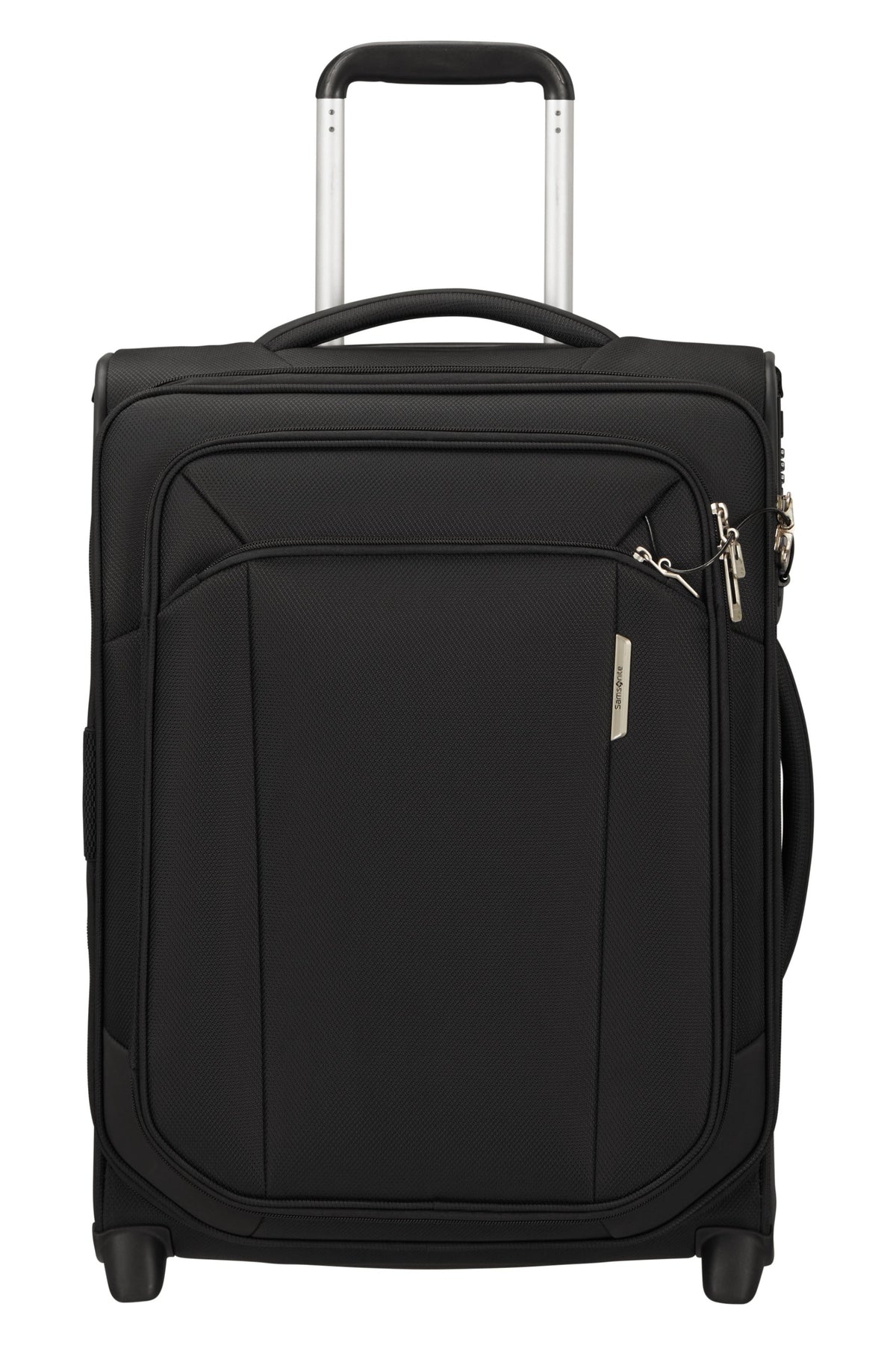 Walizka kabinowa Samsonite Respark 55 cm powiększana na 2 kółkach 48/57 l czarna