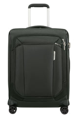 Walizka kabinowa Samsonite Respark 55 cm powiększana na 4 kółkach 43/49 l zielona