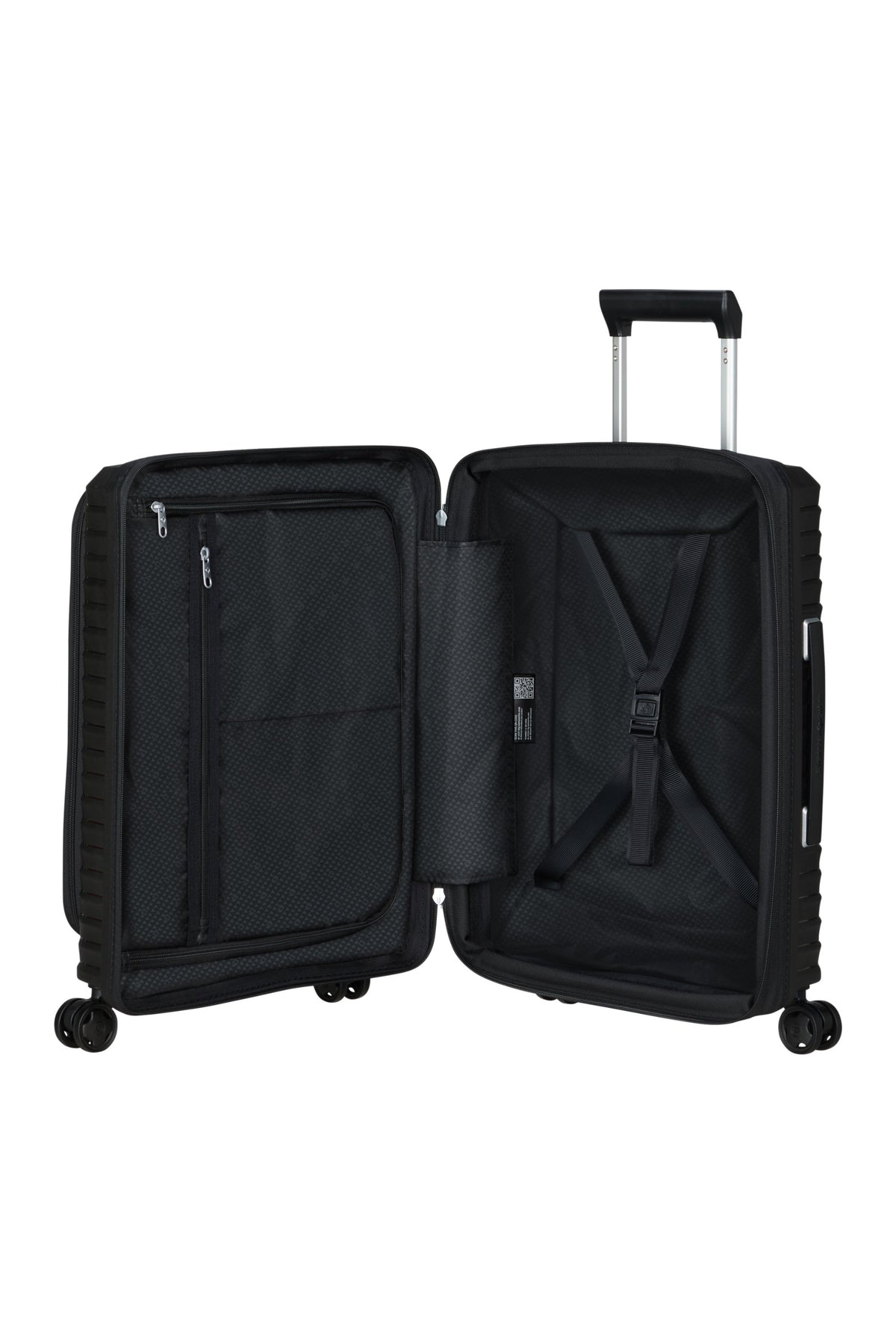 Walizka kabinowa Samsonite Upscape 55 cm Black – wnętrze