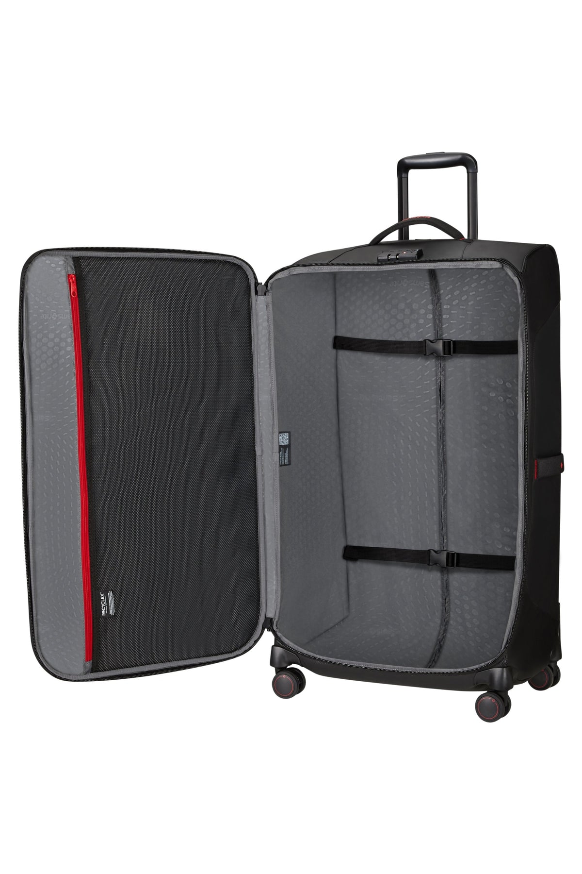 Walizka Samsonite Prodiver 79 cm (Ecodiver) Black – wnętrze