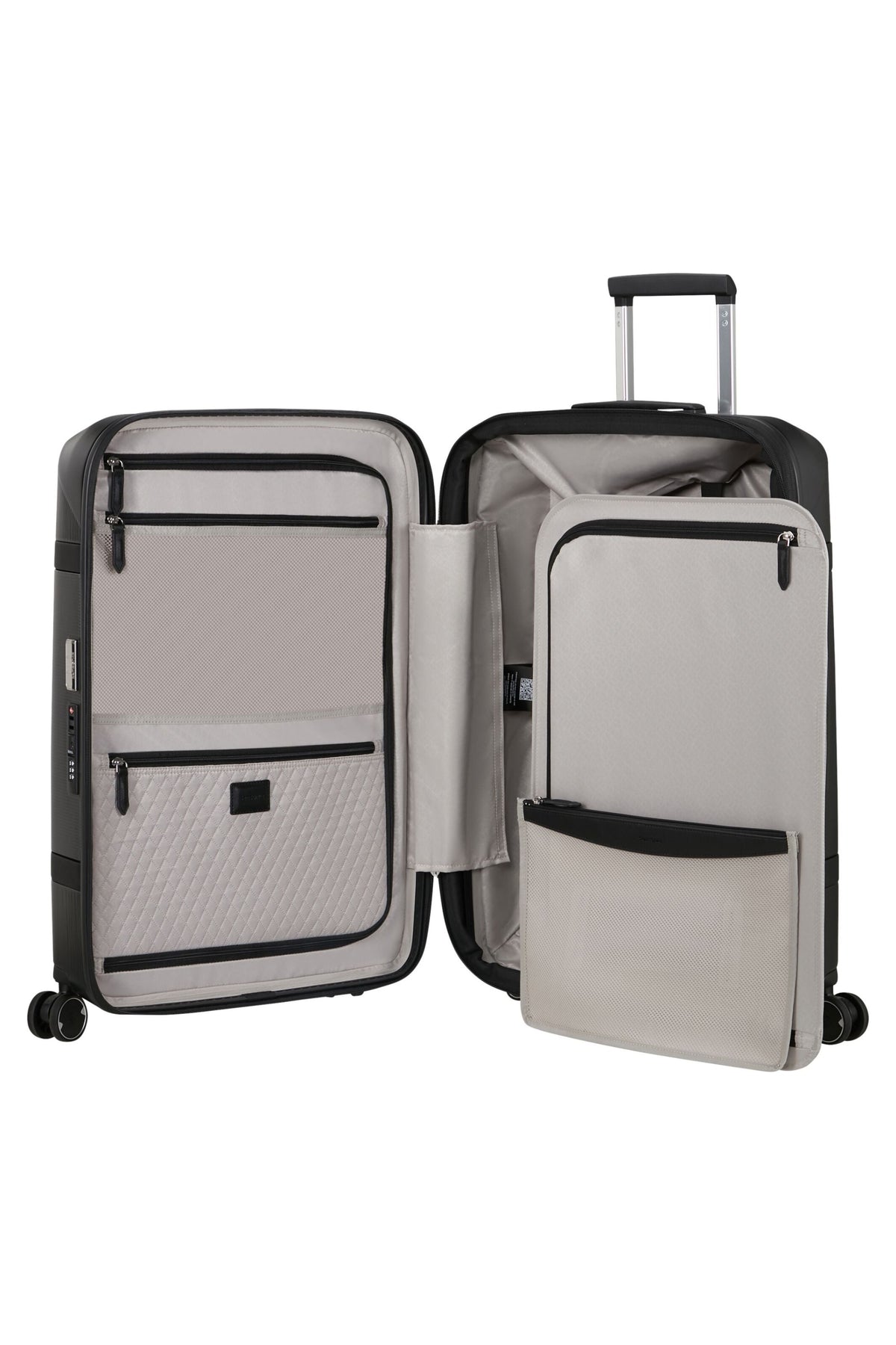 Walizka Samsonite Image 69 cm powiększana czarna – wnętrze