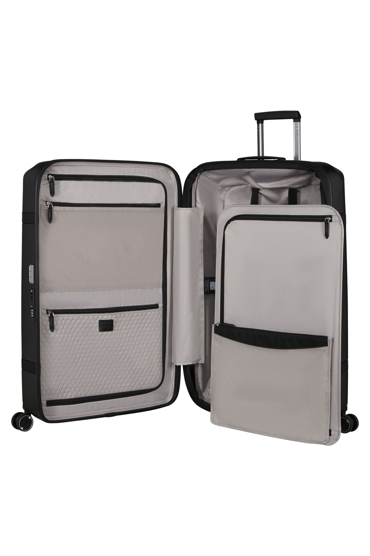 Walizka Samsonite Image 81 cm powiększana czarna – wnętrze
