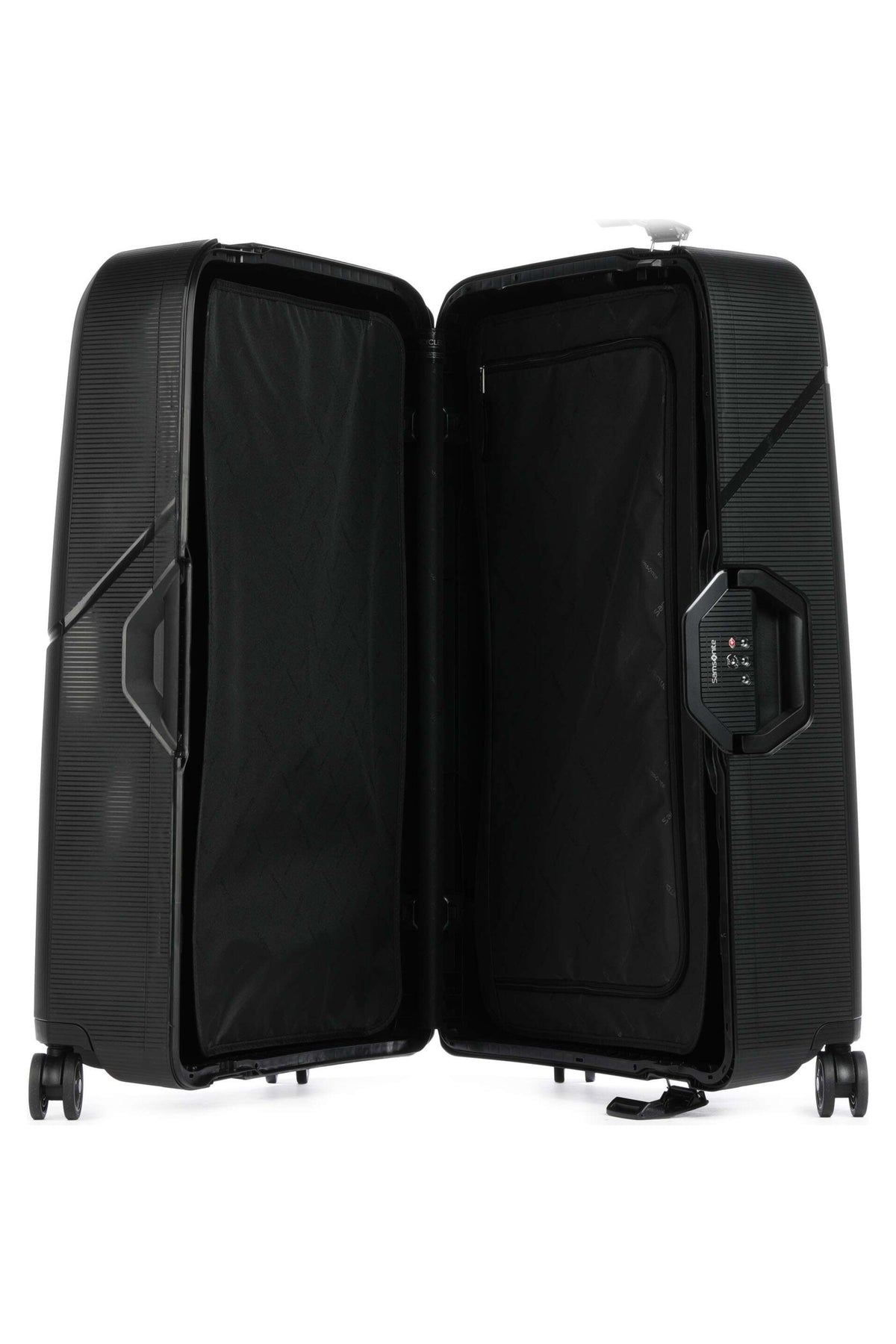 Walizka Samsonite Magnum Eco 81 cm grafitowa – wnętrze